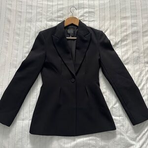Dynamite Tapered Black Women's Blazer